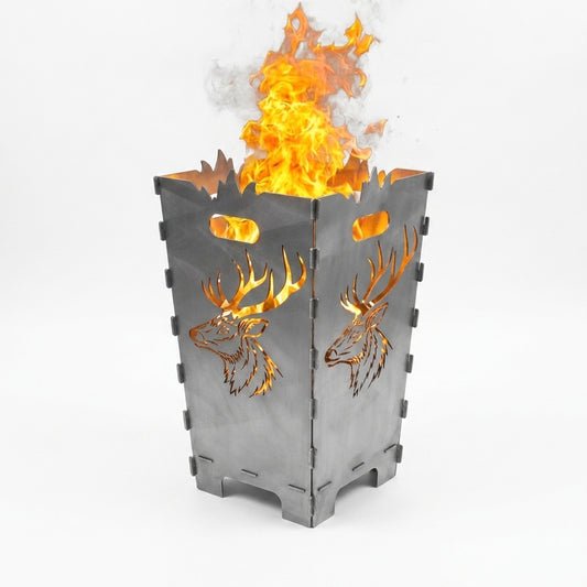 Steck-Feuertonne Hirsch
