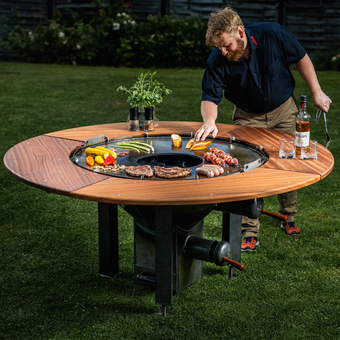 Plancha-Grilltisch