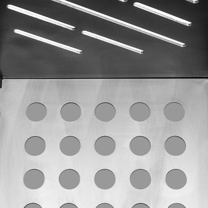 Steck-Feuertonne Streifen diagonal