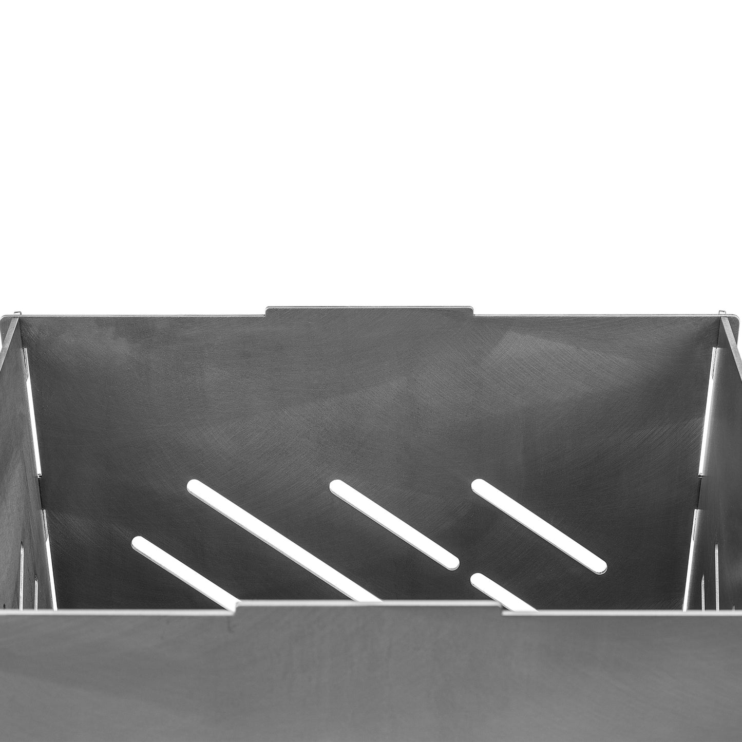 Steck-Feuertonne Streifen diagonal