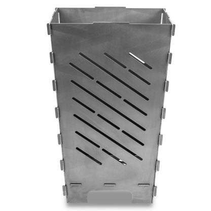 Steck-Feuertonne Streifen diagonal