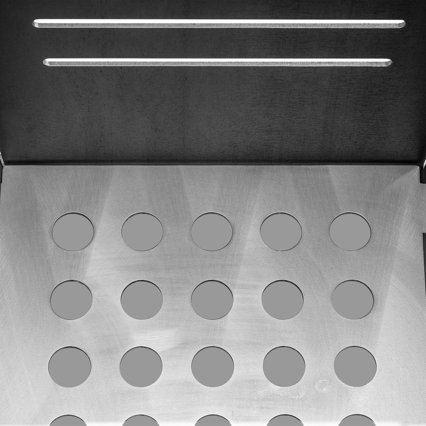 Steck-Feuertonne Streifen horizontal