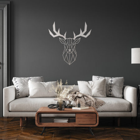 Wandbild_Hirsch2